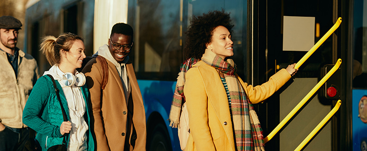 Charter buses for employees in Washington DC